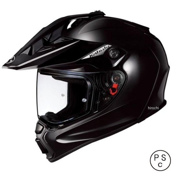 オフロードヘルメット GEOSYS ジオシス ブラックメタリック XLサイズ