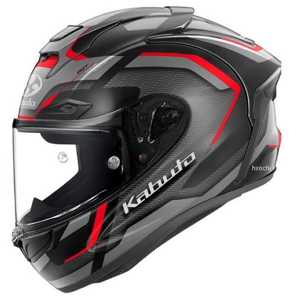 フルフェイスヘルメット F-17 ZESTAL フラットブラックレッド XSサイズ