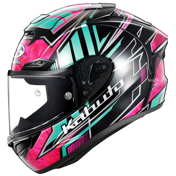 フルフェイスヘルメット F-17 VELLIO ブラックエメラルド XXLサイズ