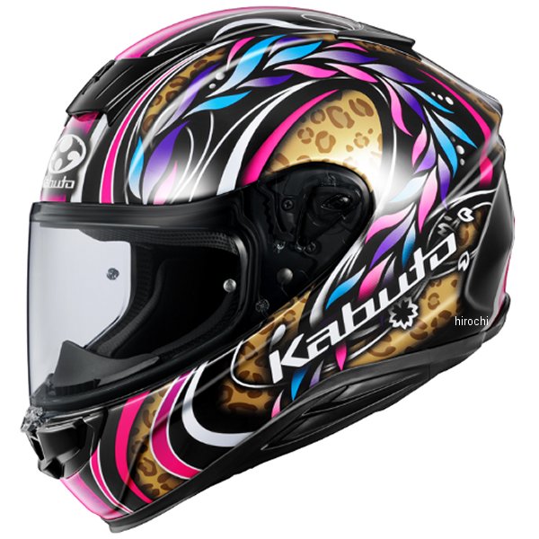 フルフェイスヘルメット AEROBLADE-6 TAMON ブラックレオパード XSサイズ