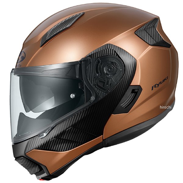 システムヘルメット RYUKI フラットブロンズ Lサイズ