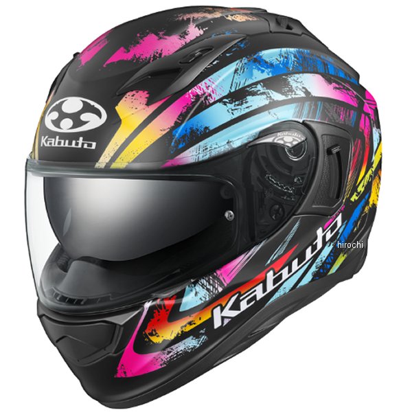 フルフェイスヘルメット KAMUI-3 PRISMA フラットマルチカラー Mサイズ