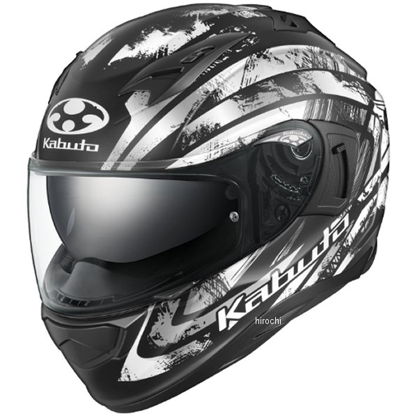 フルフェイスヘルメット KAMUI-3 PRISMA フラットブラックシルバー Mサイズ