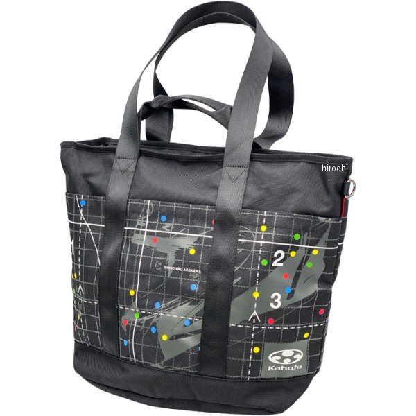 『New』 KABUTOヘルメットトートバッグ ブラック