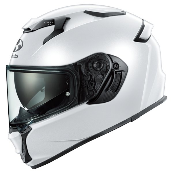 『New』 フルフェイスヘルメット KAMUI 5 パールホワイト XL(61-62cm)サイズ