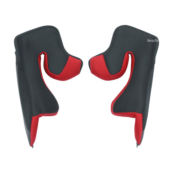 『New』 FS23 チークパッドセット ブラックレッド 25mmM・XLサイズ