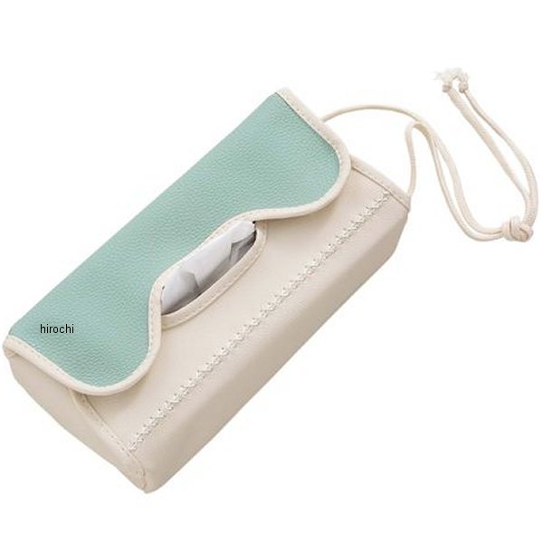 カラーメイクアップ ティッシュカバー ライトブルー