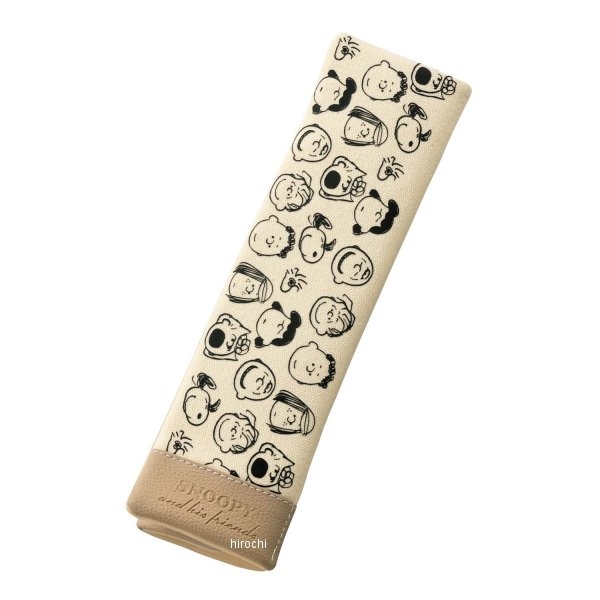 7270-16  ピーナッツフェイスシートベルトパッド ベージュ