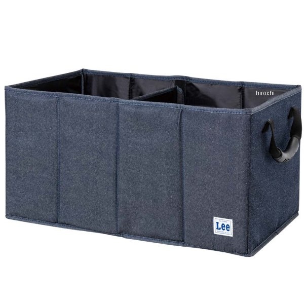 7413-46  Leeデニム 収納ボックス ブルー