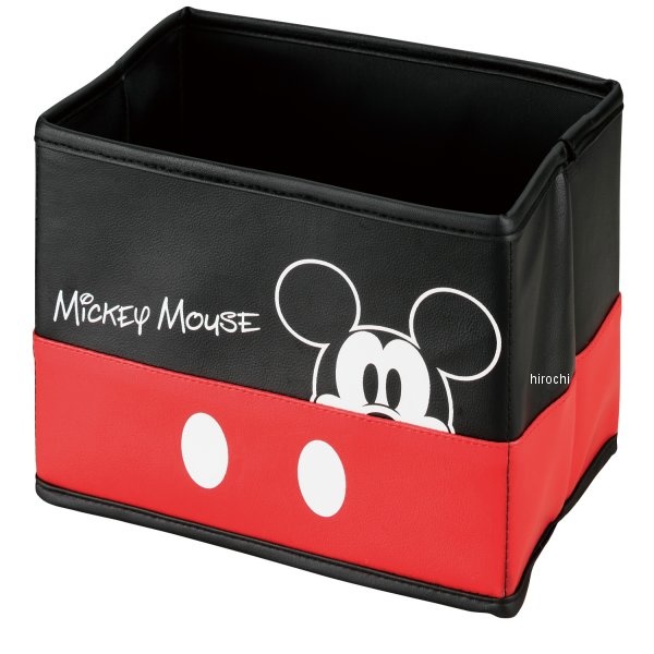 7240-44  ポップアップミッキー 折り畳みマルチボックス ブラック