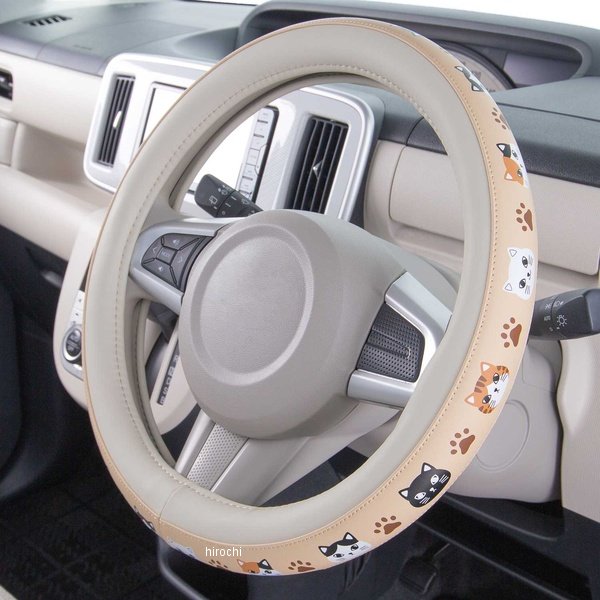 6740-01  FNツンデレニャン ハンドルカバー シルバー Sサイズ