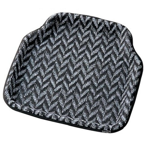 6265-08  ヘリンボン柄リヤ用Ｄマット グレー