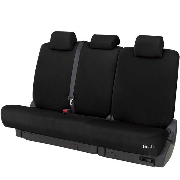 4040-64  シートカバー スキニーニット 普通車 リヤ 6:4分割 ブラック