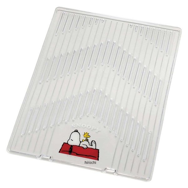 6407-01  スヌーピー カーマット クリアアロー2 フロント クリア