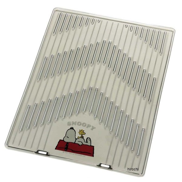 6407-01  スヌーピー カーマット クリアアロー2 フロント スモーク