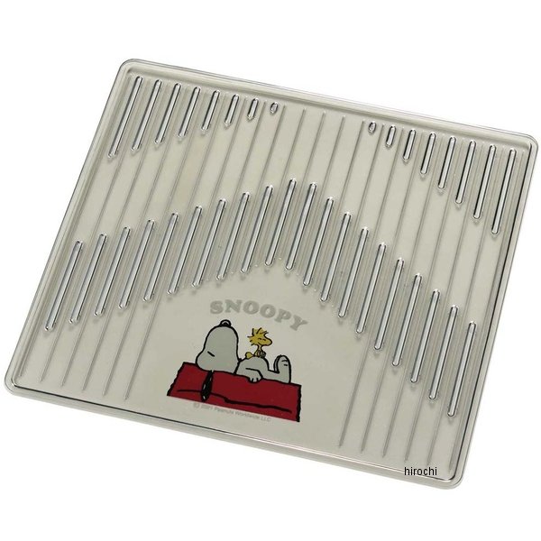 6407-08  スヌーピー カーマット クリアアロー2 リヤ スモーク