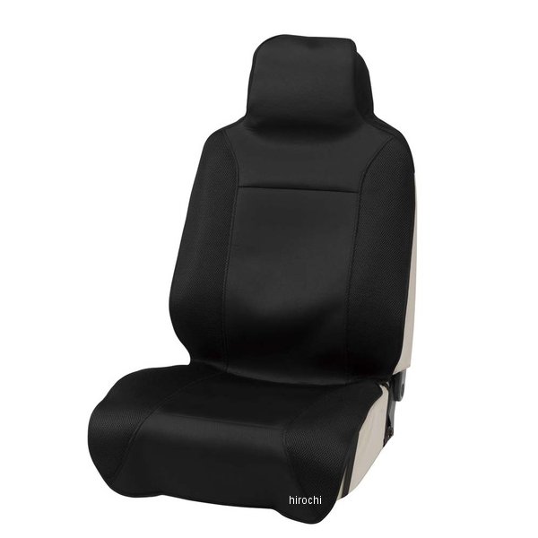 4117-10  ドライニット シートカバー フロント 1枚 ブラック