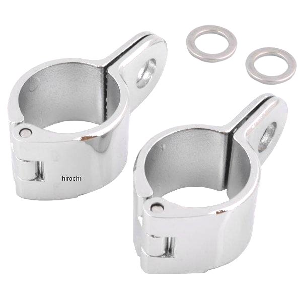 1.5インチ(38mm) マグナム クイック クランプ (左右ペア) クローム