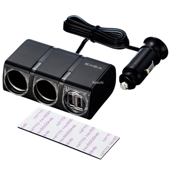 USBツインソケット