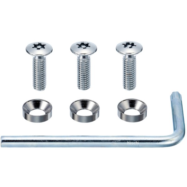 プレートボルト4 シルバー