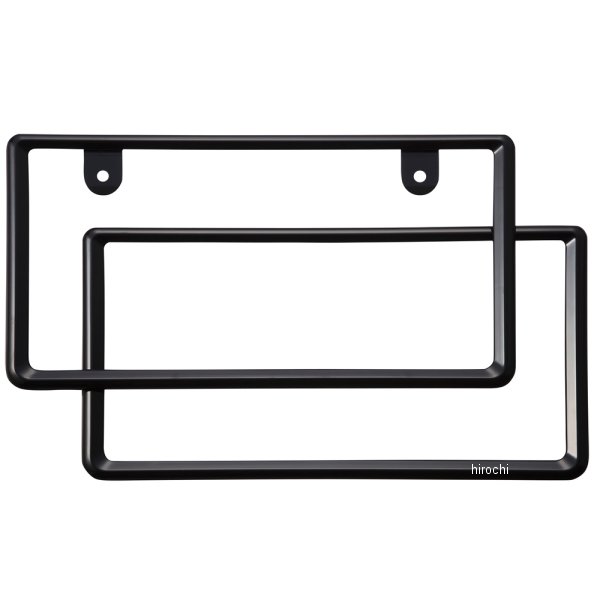 ナンバーフレームセット 黒