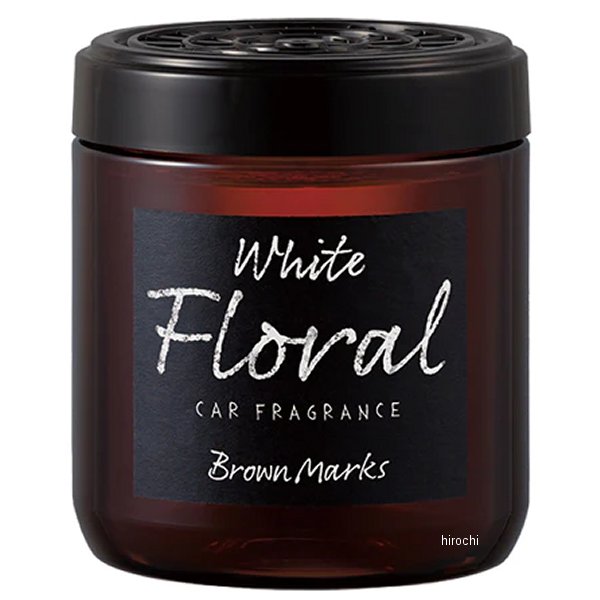 ブラウンマークスゲル ホワイトフローラル