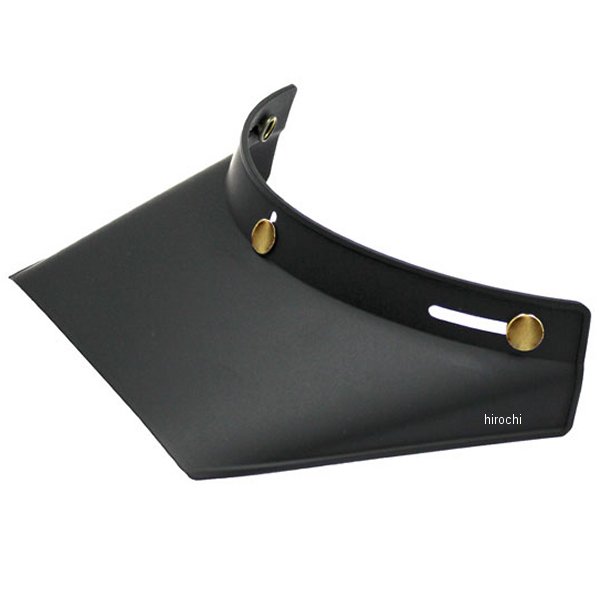 ロングスクウェアーバイザー ドリル専用 マットブラック