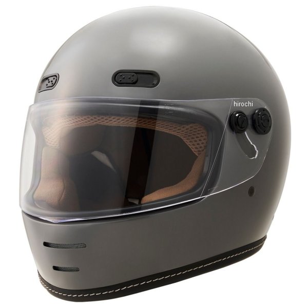 フルフェイスヘルメット MNF1 エンドミル PVCグレー(艶有り) Mサイズ(57-58cm)