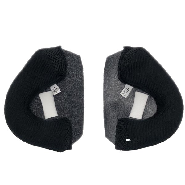 チークパッド MCJ6用 バブルライダー メンズ 黒 Mサイズ(25mm)