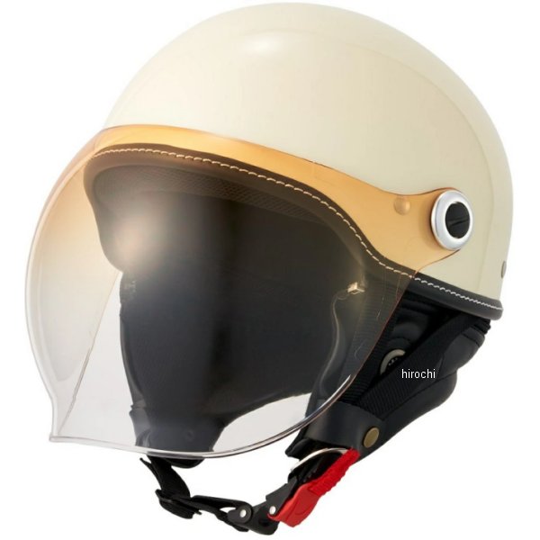 マルシン工業 BUBBLE RIDER HALF ハーフヘルメット アイボリー フリーサイズ(57～60cm未満)