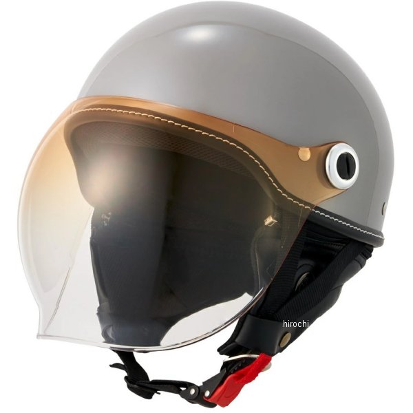 マルシン工業 BUBBLE RIDER HALF ハーフヘルメット グレー フリーサイズ(57～60cm未満)