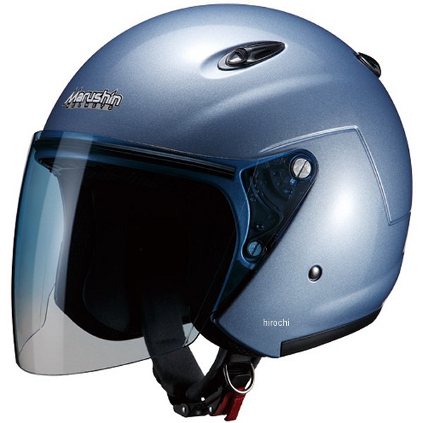 ジェットヘルメット M-400 アイスブルー フリーサイズ(57-60cm未満)