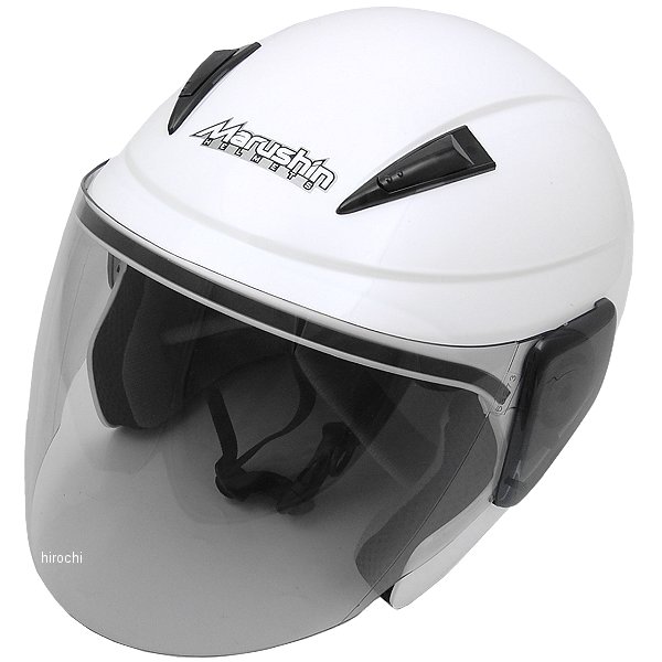 セミジェットヘルメット M-520 白 フリーサイズ(57-60cm未満)