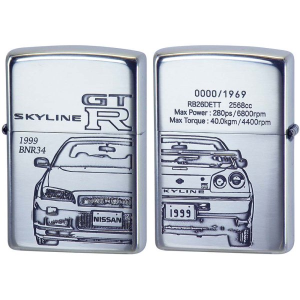 ジュウロクホウイ 日産 Zippo GTR BNR34