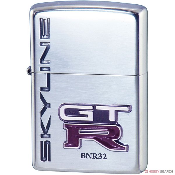 ジュウロクホウイ 日産 Zippo エンブレム GT-R BNR32 シルバー