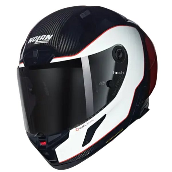 フルフェイスヘルメット X804RS SPADEA カーボン/白/赤 343 XLサイズ