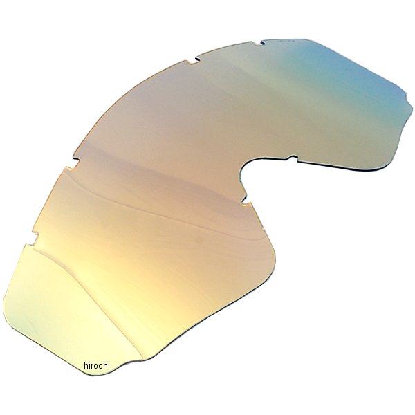 RUSHフレーム専用 PETミラースペアレンズ (フラッシュオレンジミラー/スモークレンズ)