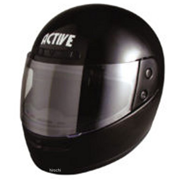 HF-100V  フルフェイスヘルメット ソリッドブラック フリーサイズ(58-59cm)