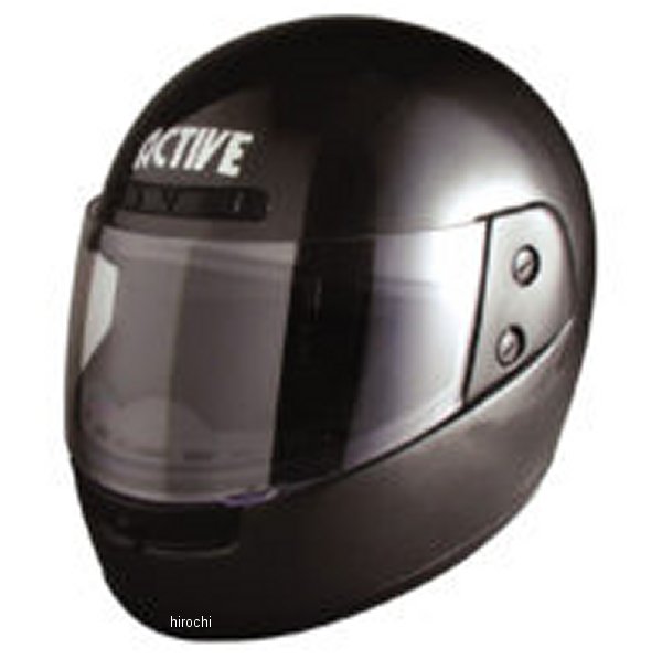 HF-100V  フルフェイスヘルメット ガンメタ フリーサイズ(58-59cm)