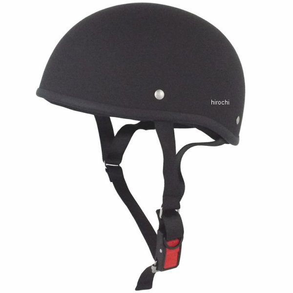 ハーフヘルメット TS-29B ダックテール マッドブラック (60-62cm)