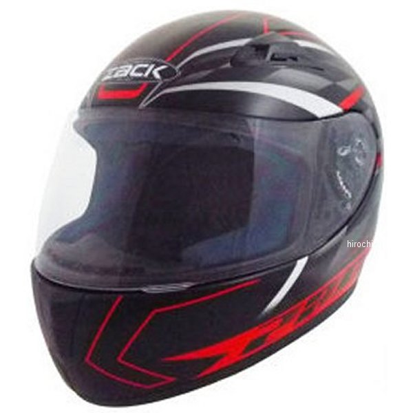 ZK-1 キッズフルフェイス  黒/赤 キッズサイズ