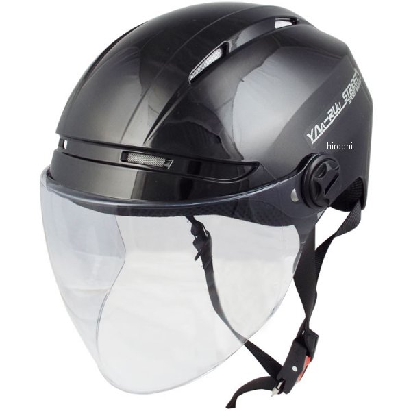 ハーフヘルメット STR-Air ブラック フリーサイズ