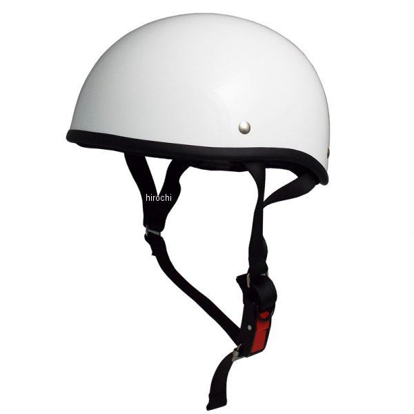 ダックテールヘルメット 白 フリーサイズ(58-59㎝)