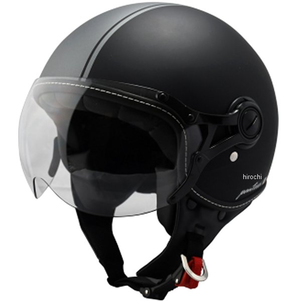 PJ-08 PANTERA シールド付ジェット マット黒/ガンメタ フリーサイズ