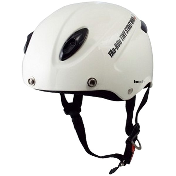 STR-K キッズハーフヘルメット ホワイト キッズサイズ(54-56cm未満)