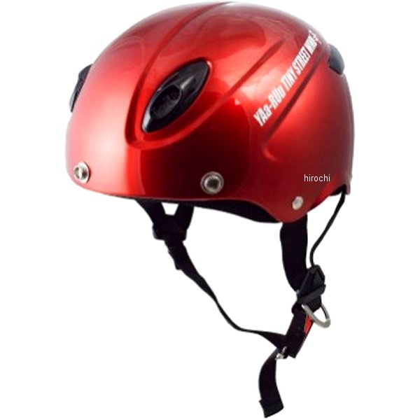 STR-K キッズハーフヘルメット キャンディーレッド キッズサイズ(54-56cm未満)