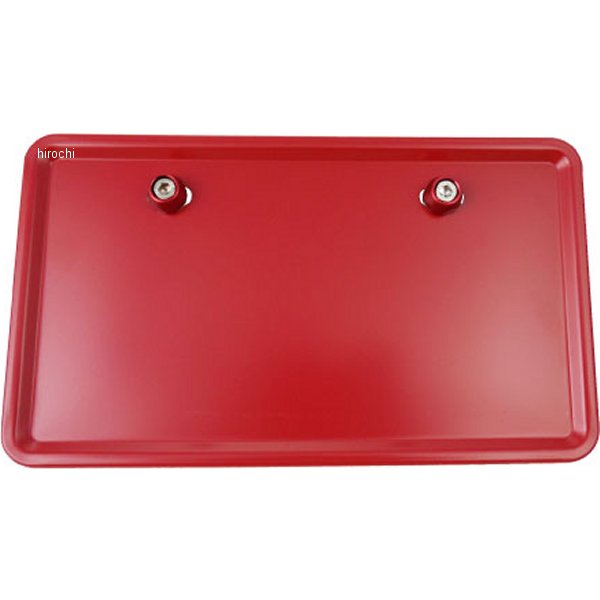 DP-RE  デコレーションナンバープレート 中型大型車用 赤