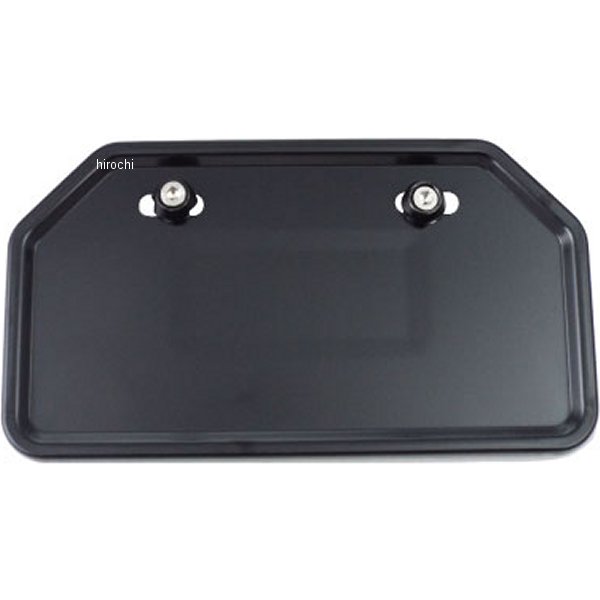 DY-BK  デコレーションナンバープレート 125cc以下用 山型 黒