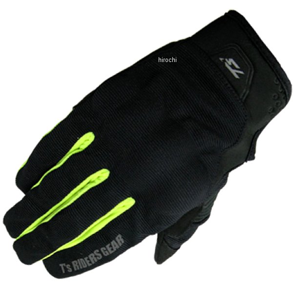 TSG-43B プロテクションメッシュグローブ 黒/ネオン Mサイズ