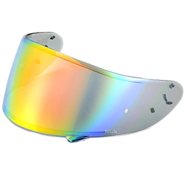 ミラーシールド CJ-2ピンロック メロウスモーク レッド